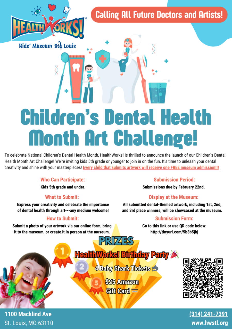 Children’s Dental Health Month Art Challenge